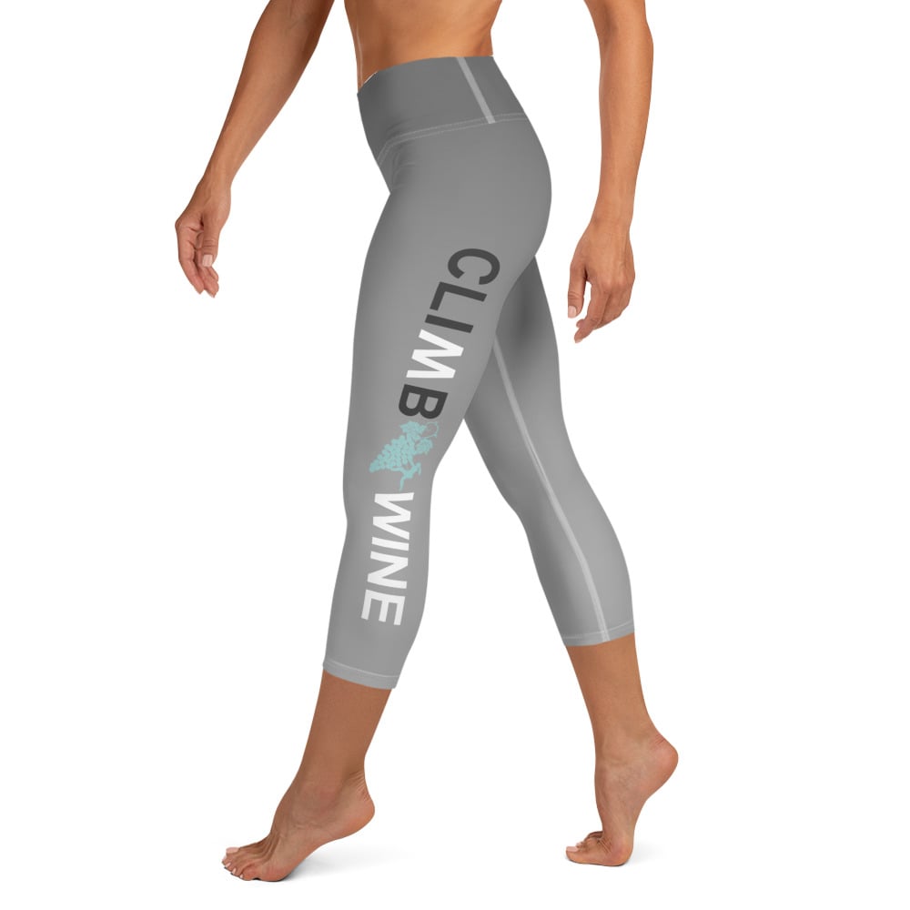 Image of Indoor Crop Leggings: Grey