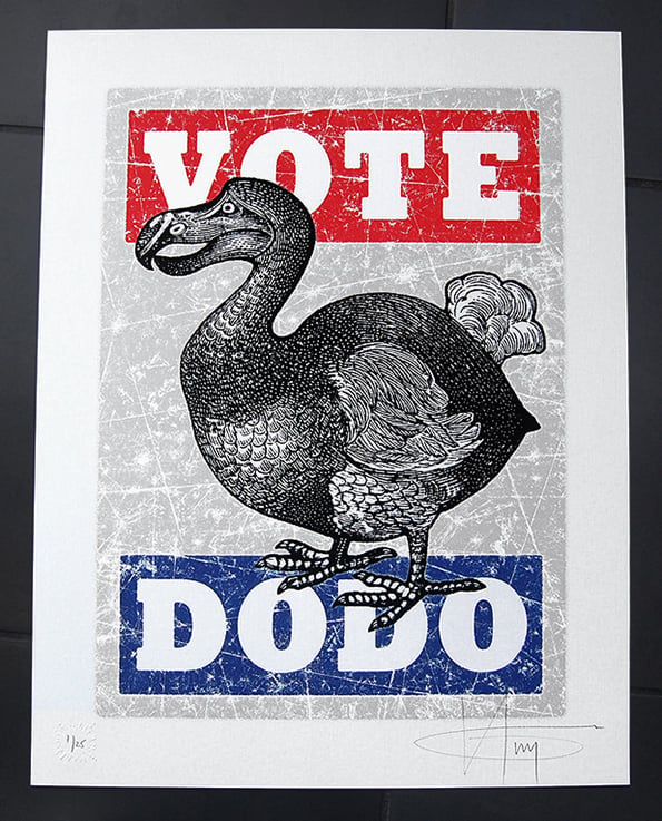 Image of VOTE DODO - COOL GREY EDITION