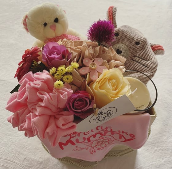 Image of Baby Bouquet Gift Box (girl) 