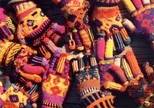 Image of Knit PDF - Outlandishly Happy Gloves/World Knits Collection Download