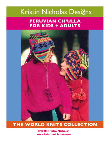 Image of Knit PDF - Peruvian Ch'ulla / World Knits Collection