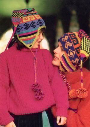 Image of Knit PDF - Peruvian Ch'ulla / World Knits Collection