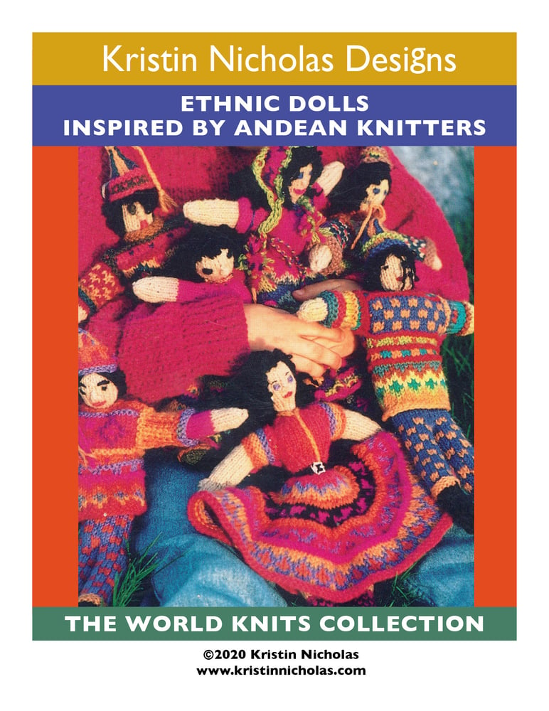 Image of Knit PDF - Eclectic Ethnic Dolls Download