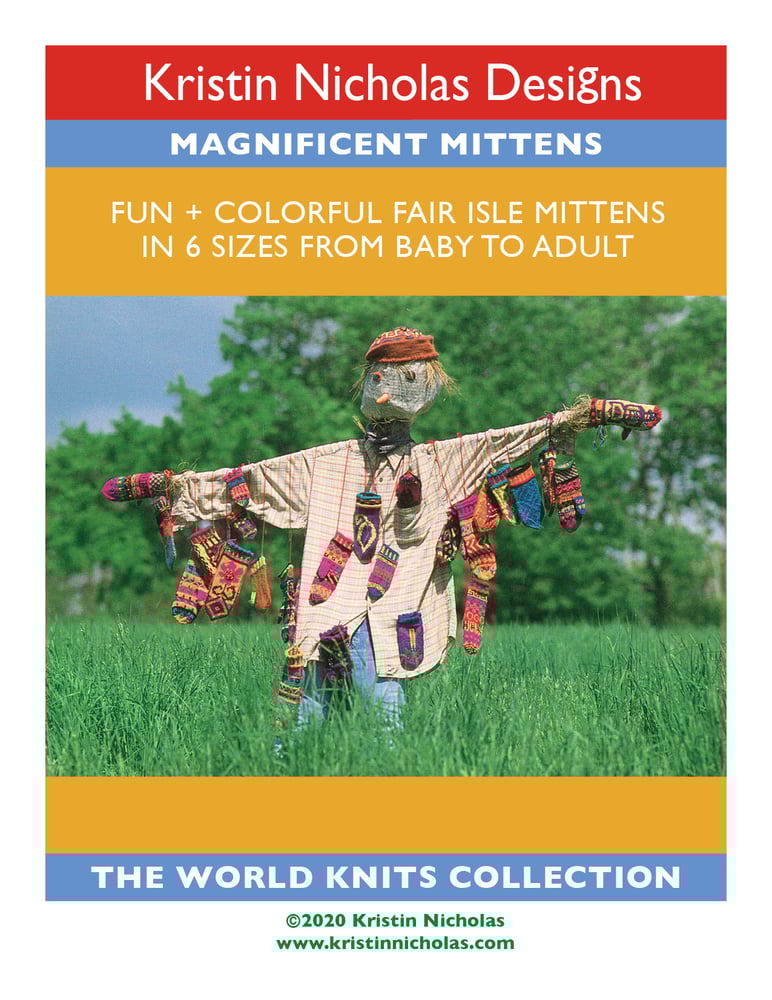 Image of Knit PDF - Magnificent Mittens / World Knits Collection Download