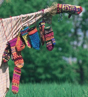 Image of Knit PDF - Magnificent Mittens / World Knits Collection Download