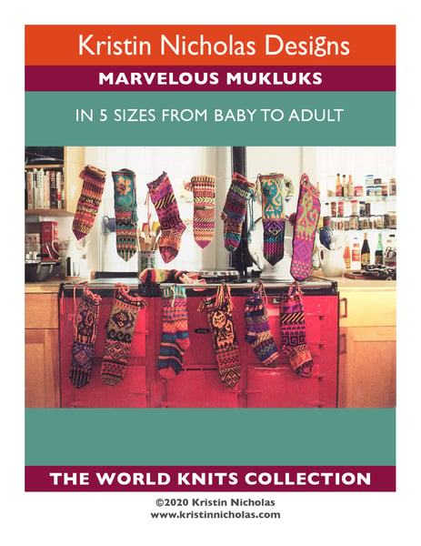 Image of Knit PDF - Marvelous Mukluks / World Knits Collection Download