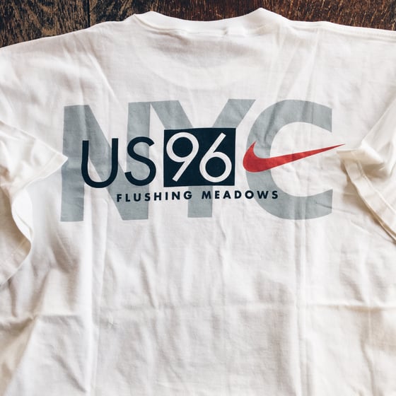 Image of Original 1996 Nike Flushing Meadows Tee.