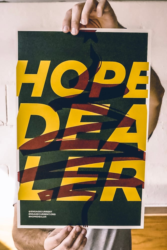 Image of Hope Dealer x Affordable Christmas Print - Green