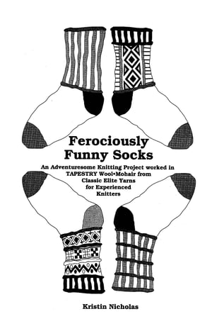 Image of Knit PDF - Ferociously Funny Socks / World Knits Collection Download
