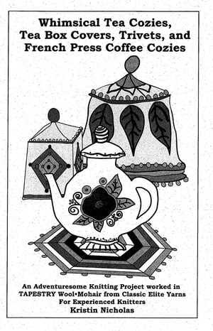 Image of Knit PDF - Whimsical Tea Cozies, French Press Cozy + Trivet / World Knits Collection Download