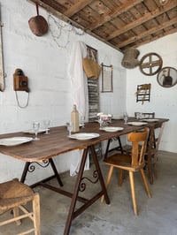 Image 15 of La table campagne sur tréteaux 