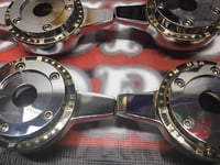 Image 2 of Heavy Duty locking knock offs black and gold combo.