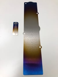Image 3 of Mitsubishi Evo X 10 Titanium coil pack cover. 