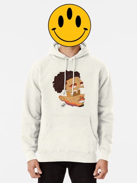 Image of Roddy Ricch - Pullover Hoodie (White)