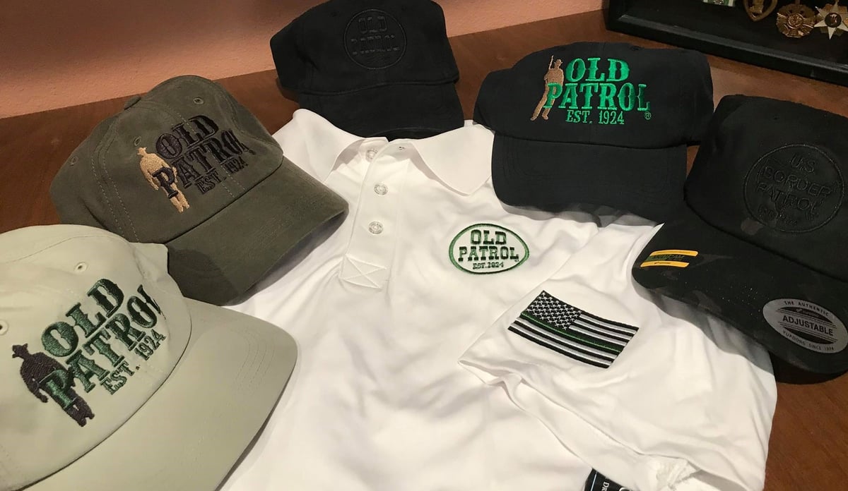 Image of OLD PATROL GREEN LINE GOLF POLO (MEN'S AND WOMEN'S)