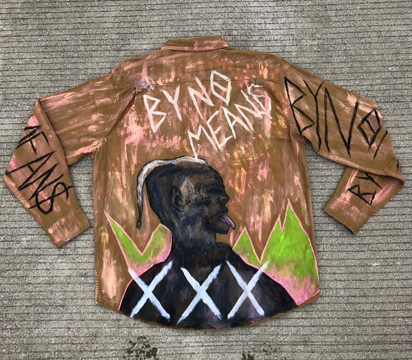 Image of XXX/ALIEN Long-Sleeve Button-Up
