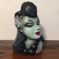 Image 3 of Frankenstein Vintage Revamped Head Vase