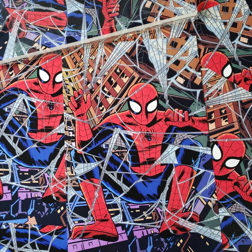 Image of 11x17 signed Spider-Man print