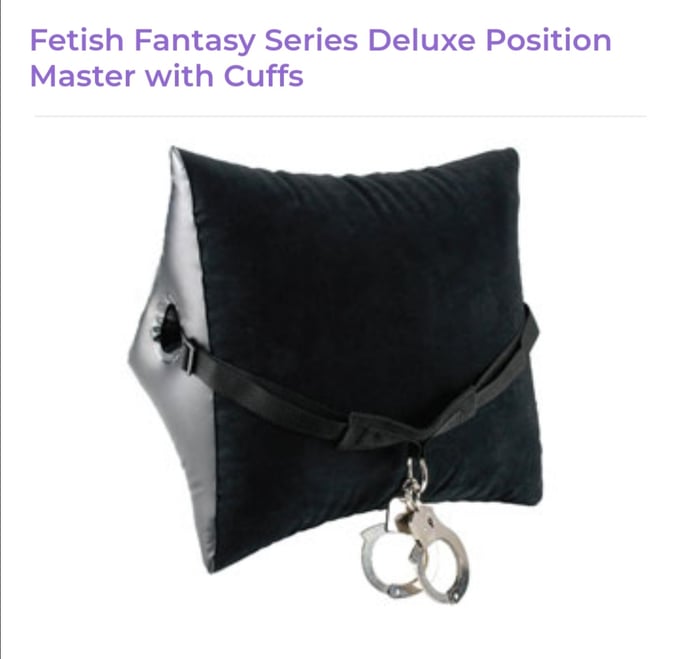Image of Deluxe Position Master Cushion with Cuffs