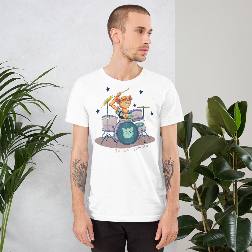 Image of Punk rock cat t-shirt