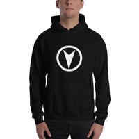 Image 1 of Zlaèvatan and Black Legions Circle's Seal Hooded Sweatshirt