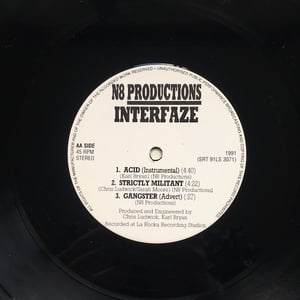 Image of N8 PRODUCTIONS - INTERFAZE 12"