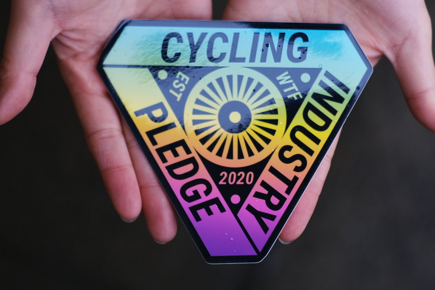 Image of Cycling Industry Pledge Sticker