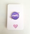 LOONA NASA enamel pin