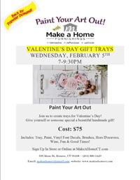 Valentine's Day Gift Trays - Wednesday, February 5th 7-9:30PM
