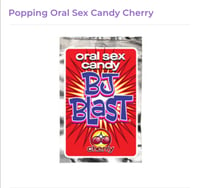 Image 1 of BJ Blast Popping Candy