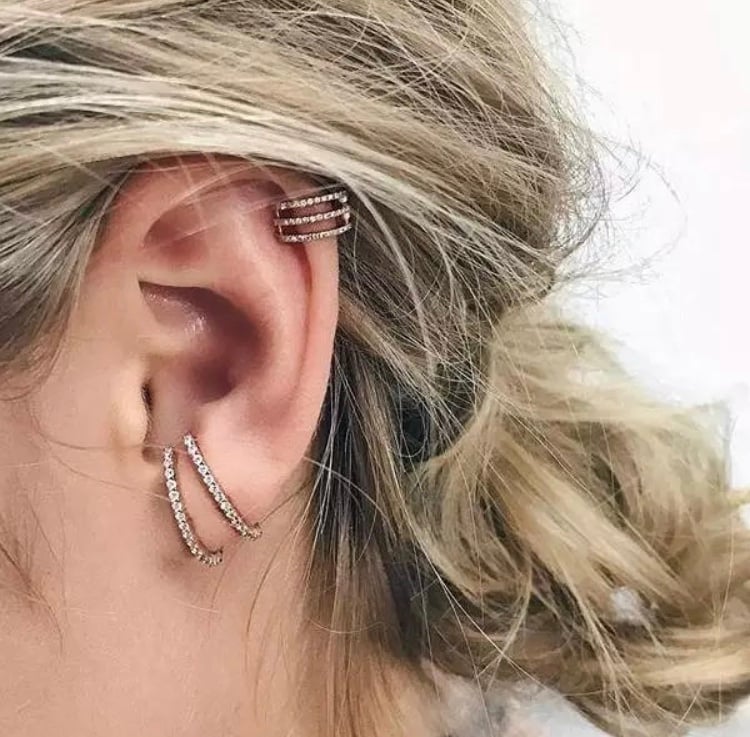 Image of Stud Ear Cuff