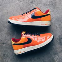 Image 1 of Original 2006 Nike Air Force 1 All-Star “Astros” Hyperstrike Sample.