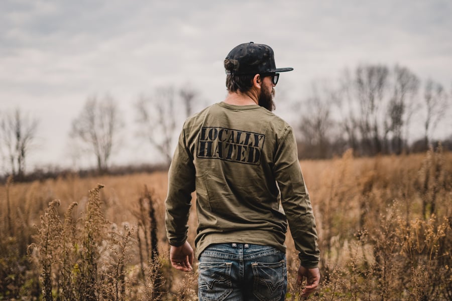 Image of Long sleeve badge shirt 