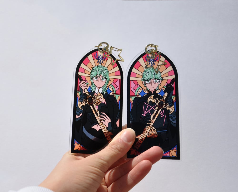 Image of Byleth Stained Glass Charms