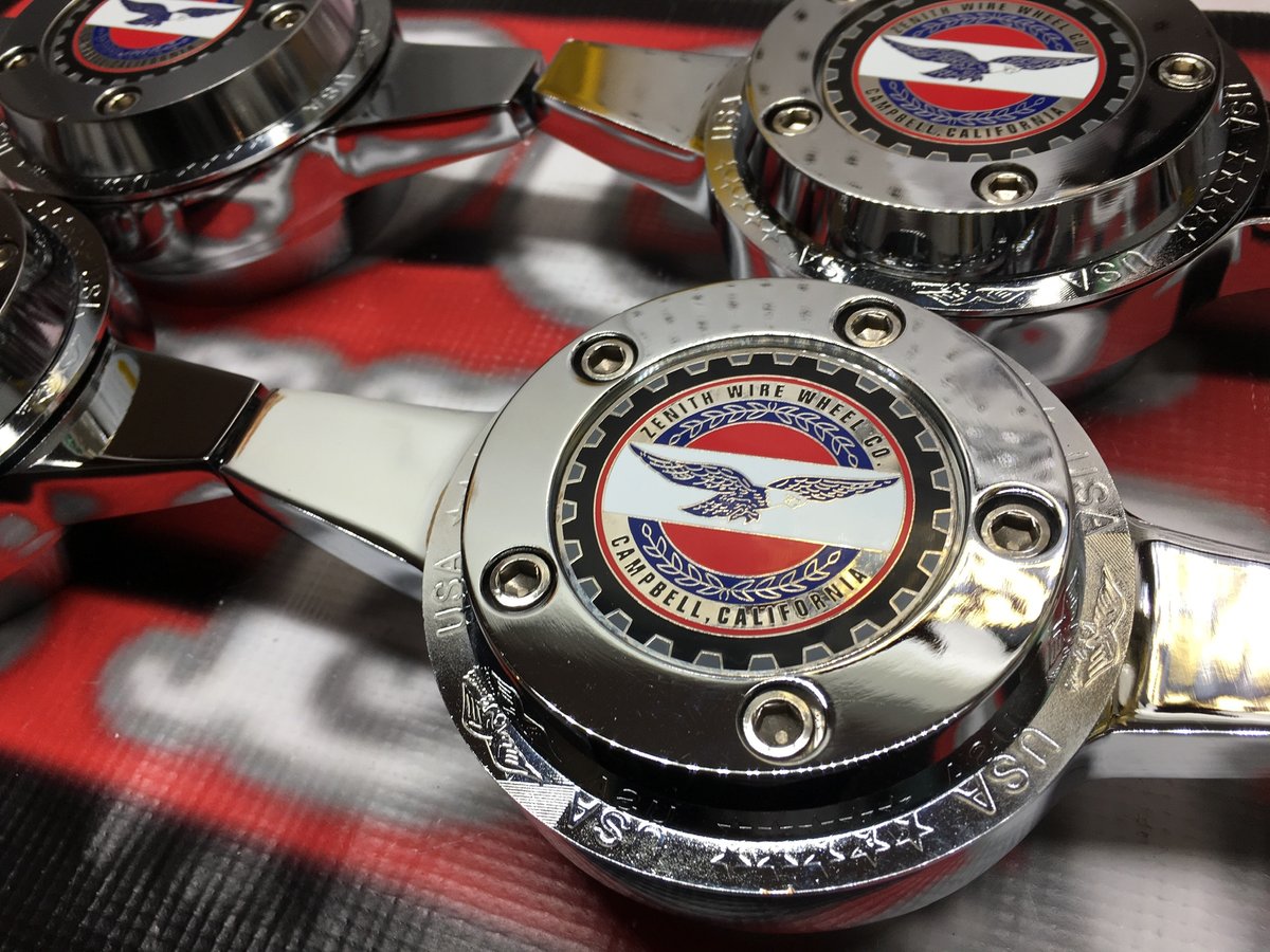 Zenith locking knock off spinners set Yogi's Hydraulics