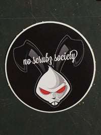 No scrubz small round stickers