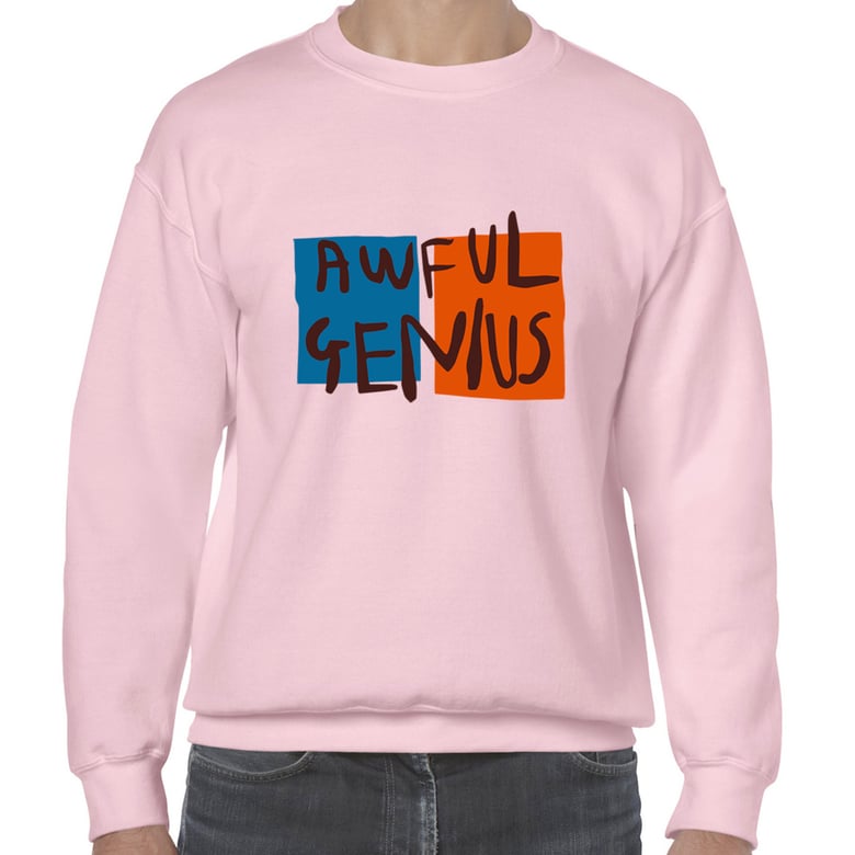 Image of AWFUL GENIUS Sweatshirt (PINK)