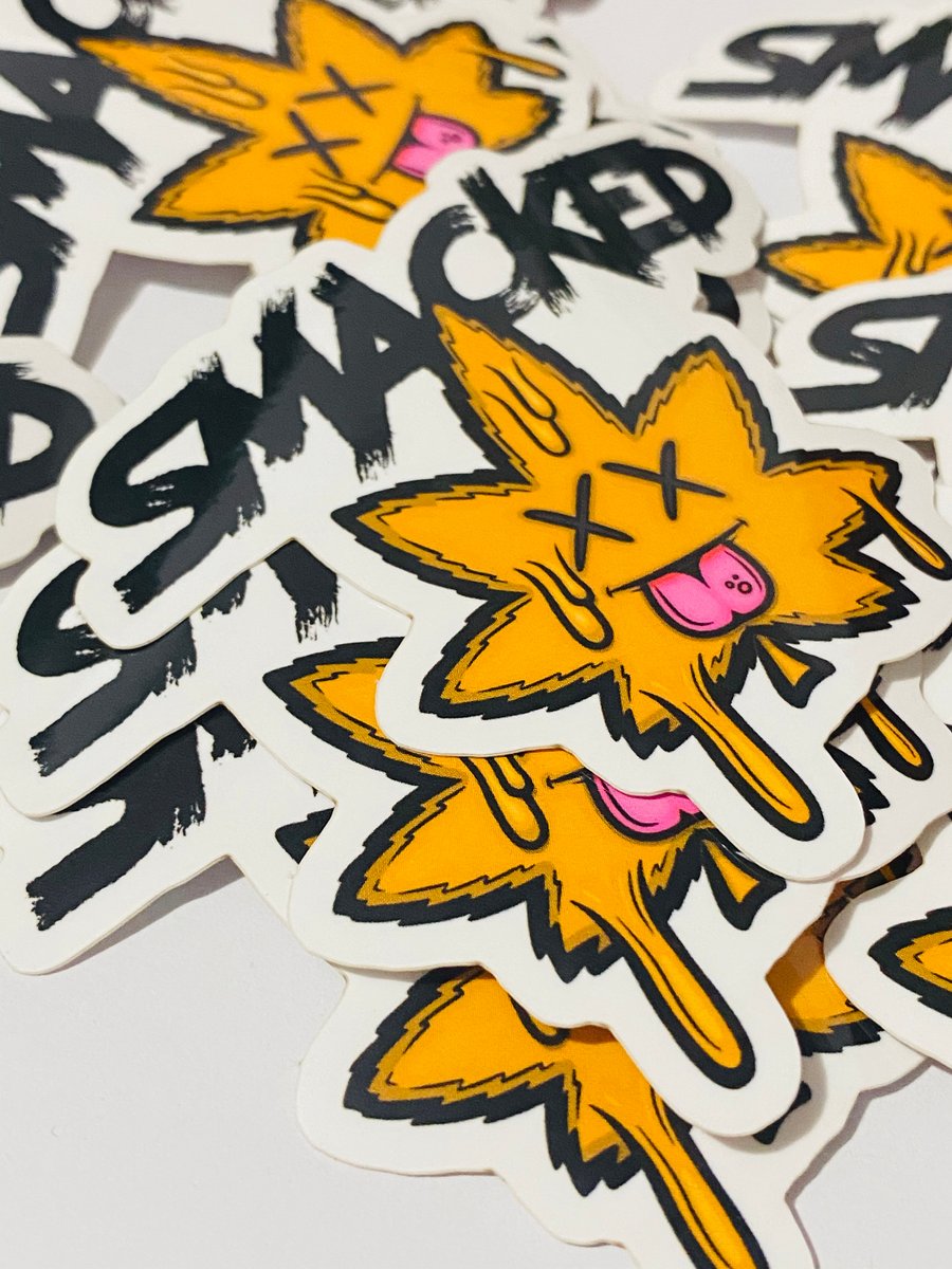 Image of “710 Drip” Smacked Sticker Slaps