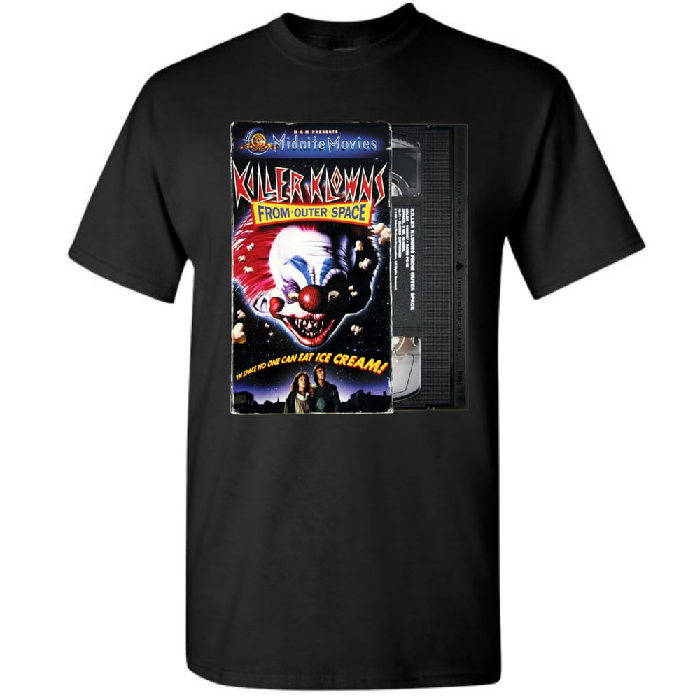 VHS Series Killer Klowns From Outer Space (T-Shirt)
