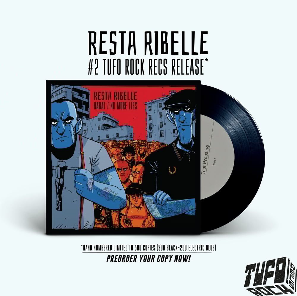 Image of TEST PRESSING "RESTA RIBELLE" 7"