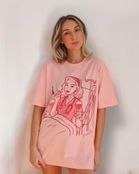 Image 1 of BWWIK Sleepy Tee - Pink
