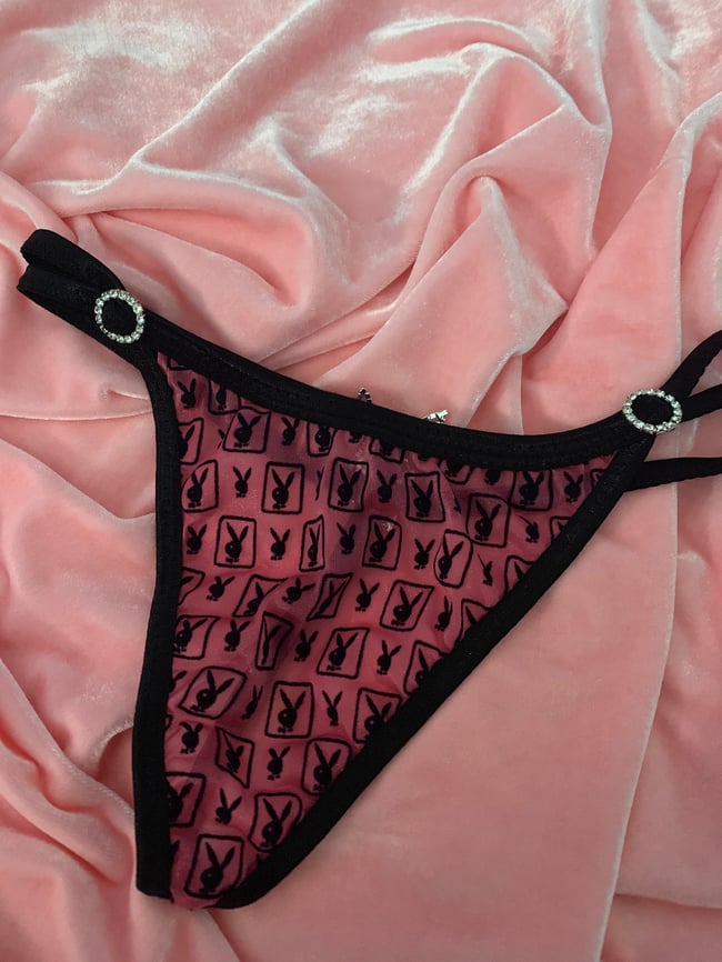 Bunny panties  BEDAZZLED THONG