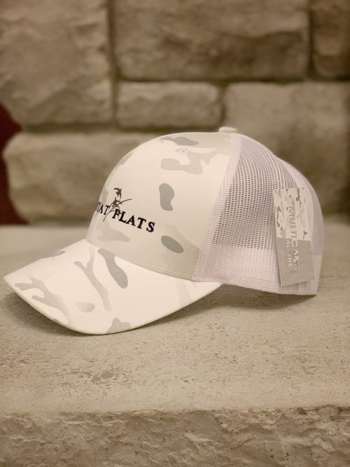 Image of Habitat Flats 2020 Snow Camo Hat 