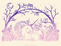 2020 Letterpress - The Magic Glade