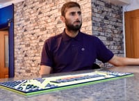 Image 4 of Simms Polo in Navy 