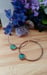 Image of Large Turquoise Hoops