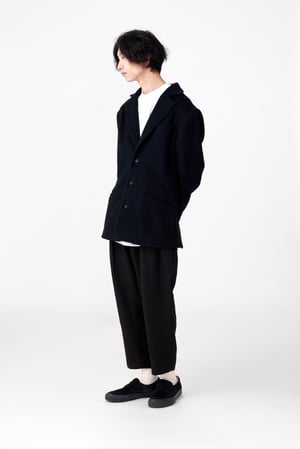 Image of TRAN - 毛料中版西裝外套