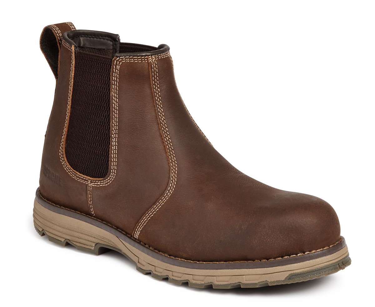 Image of Lightweight Safety Dealer Boot Brown - FLYWEIGHT DEALER S3