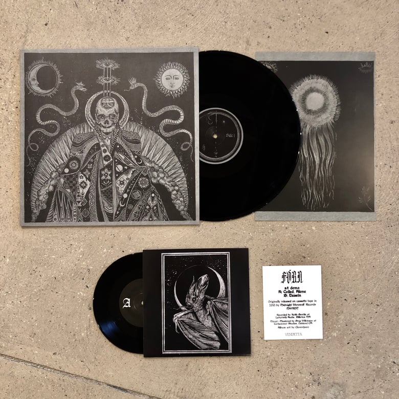 Image of The Departure of Consciousness 12" LP 2020 Reissue + S/T Demo 7" Package