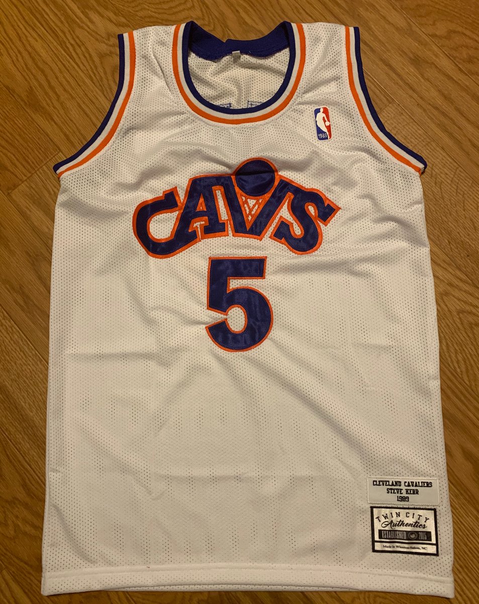 Lot Detail - 1989 Steve Kerr Game Worn Cleveland Cavaliers Home